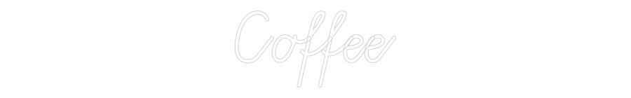Custom Neon: Coffee