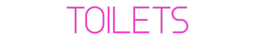 Custom Neon: TOILETS