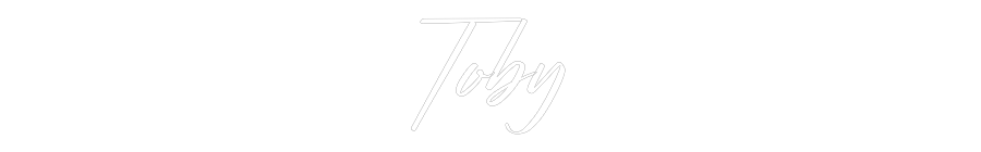 Custom Neon: Toby