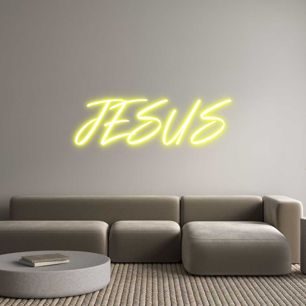 Custom Neon: JESUS
