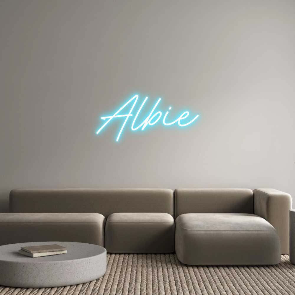 Custom Neon: Albie