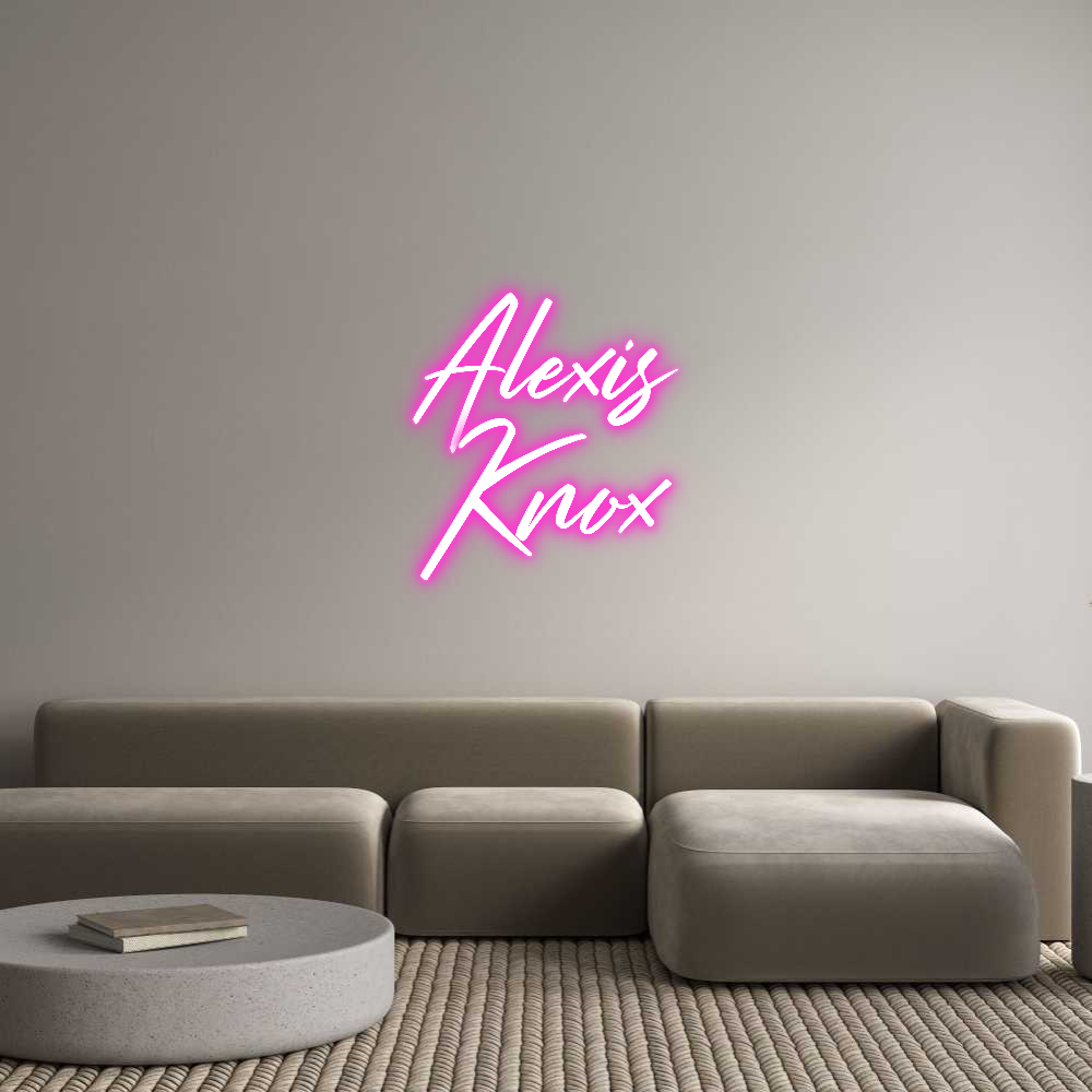 Custom Neon: Alexis
Knox