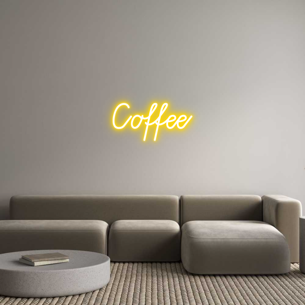 Custom Neon: Coffee