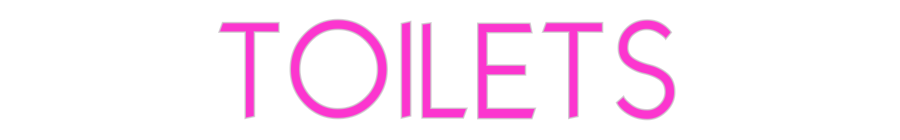 Custom Neon: TOILETS