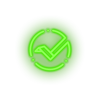 green 288_vertcoin_coin_crypto_crypto_currency led neon factory