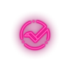pink 288_vertcoin_coin_crypto_crypto_currency led neon factory