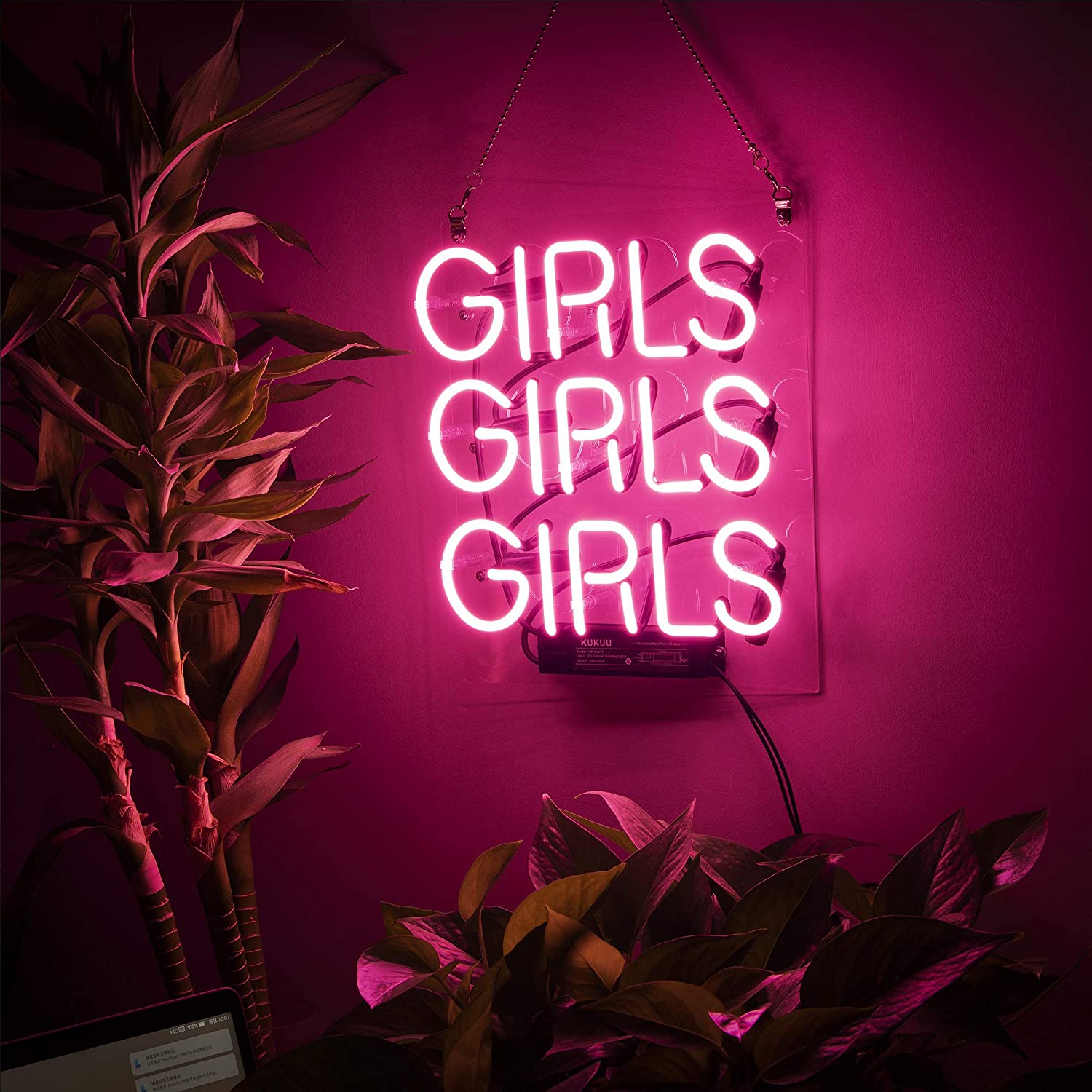 Girls Girls Girls Neon sign