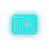 ice_blue camera led camera holiday photo shot tourism travel vacation neon factory