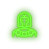 green character famous led neon factory