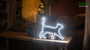 A Walking Cat, Unbreakable Neon Sign, Neon Nightlight