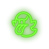 green video game boo led neon factory