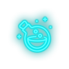 ice_blue video game potion led neon factory