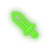 video game sword Neon led factory