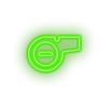 whistle American football football club signal soccer sport whistle Neon led factory